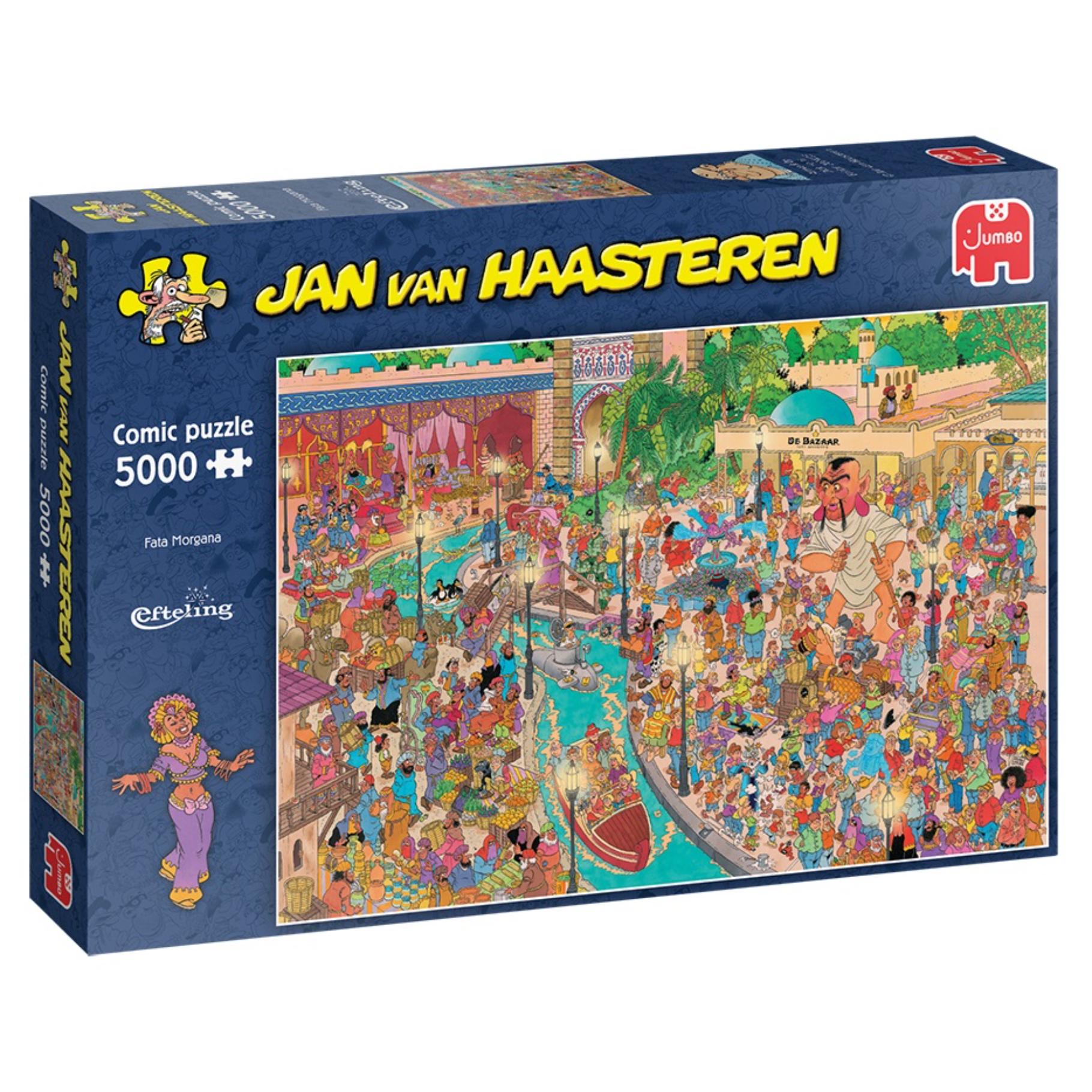 Jan van Haasteren - Efteling Fata Morgana - 5000 stukjes puzzel - Legpuzzel