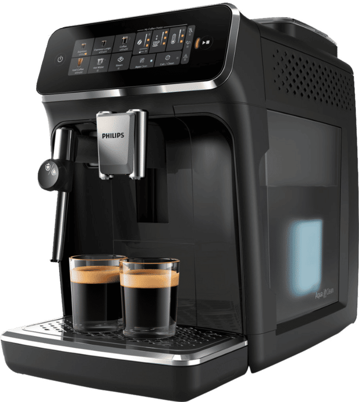 Philips 3300 Series EP3321/40 - Espressomachine - 4 Soorten Koffie + Heet Water - Zwart - + AquaClean Filter