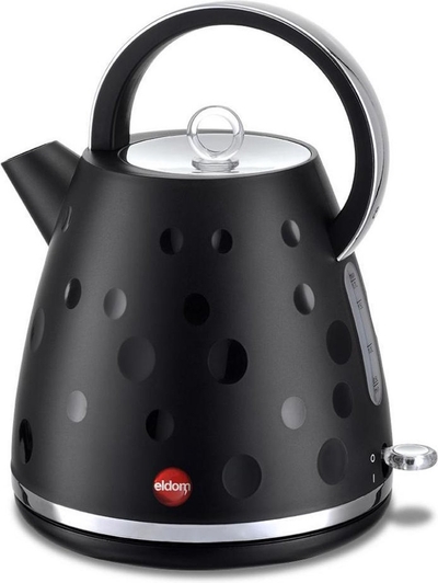 Retro waterkoker - Eldom - Zwart - c245sc