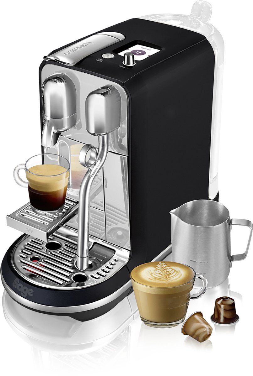 Nespresso Sage Creatista Plus - Koffiecupmachine - Black Truffle