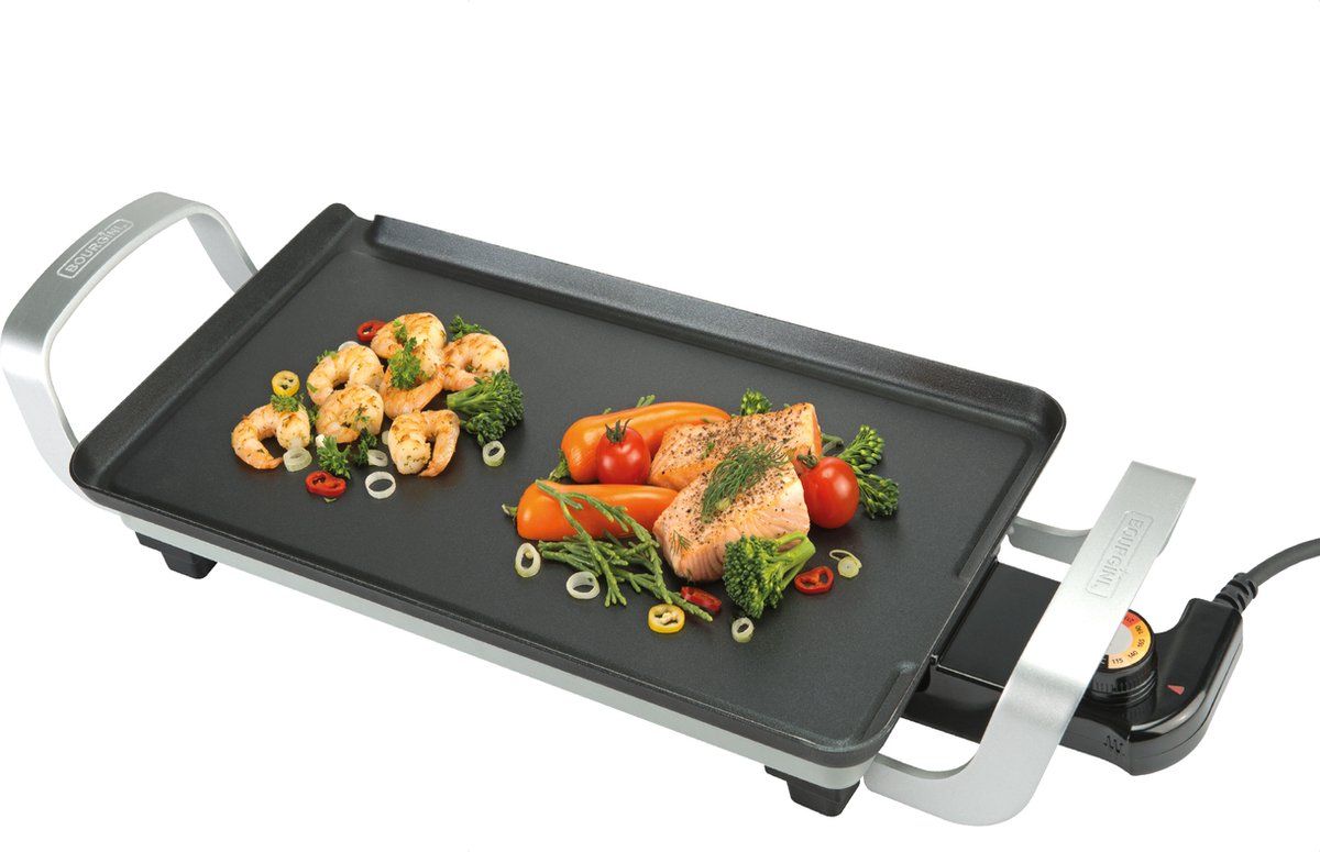 Bourgini Classic Teppanyaki bakplaat - Bak- en Grill apparaat - 23cm x 43cm