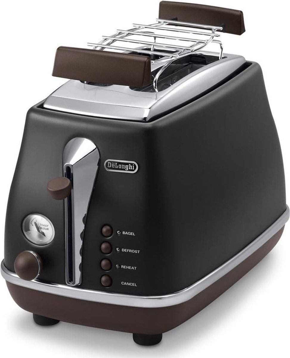 De'Longhi Icona Vintage CTOV2103.BK - Zwart