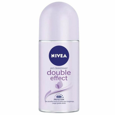 6x Nivea Deodorant Roller Double Effect 50 ml
