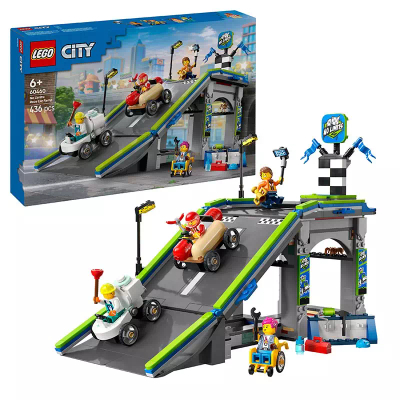 LEGO City Snelle schans voor raceauto's zeepkistenset 60460