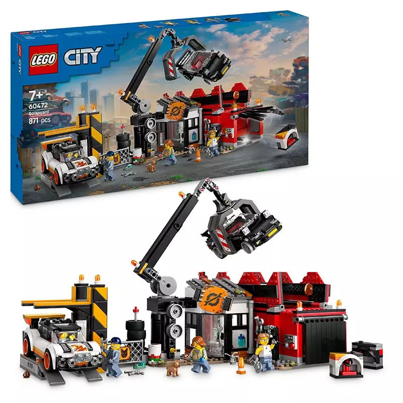 LEGO City Schroothoop met auto's, set vanaf 7 jaar 60472