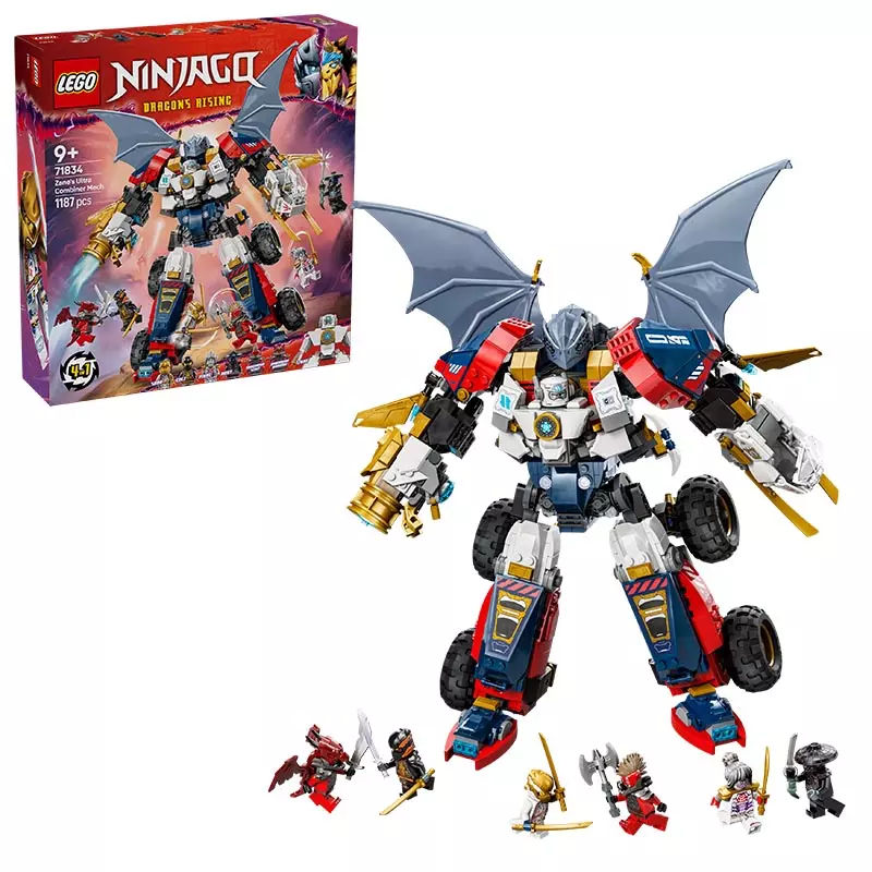 LEGO Ninjago Zane's ultra-combomecha, 4-in-1 bouwset 71834