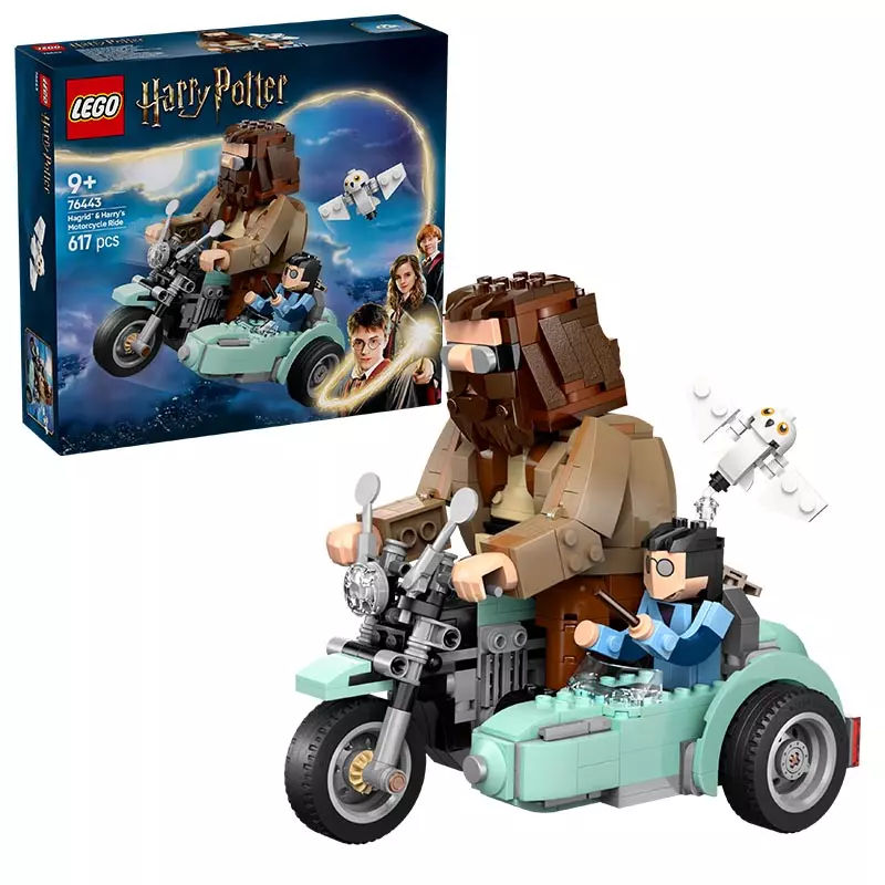 LEGO Harry Potter™ Hagrid™ en Harry's rit op de motor magisch - 76443