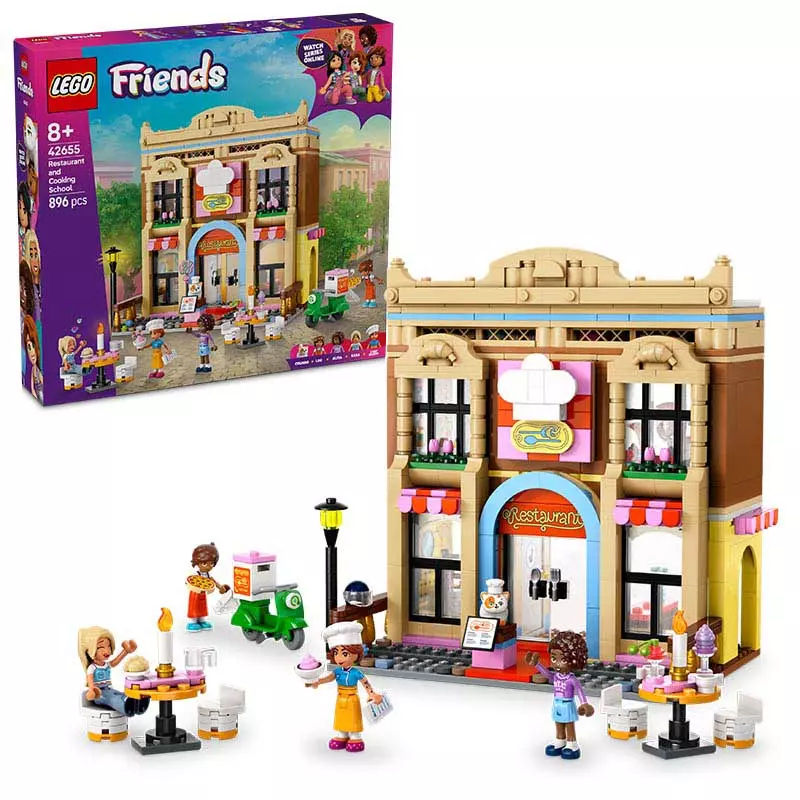 lego-friends-restaurant-en-kookschool-speelgoed-42655