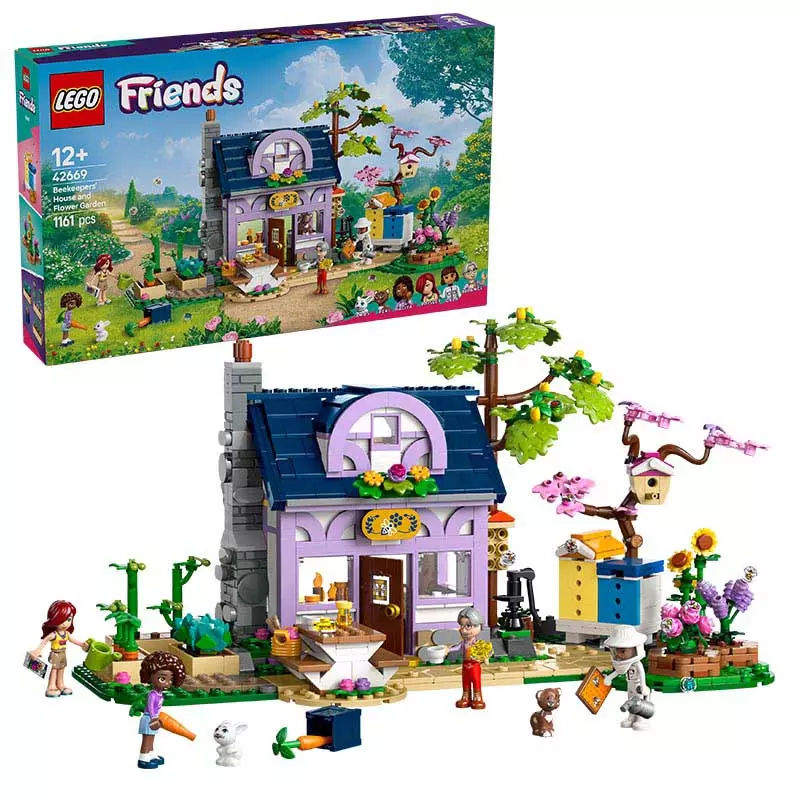 LEGO Friends Imkershuis en bloementuin bouwset 42669