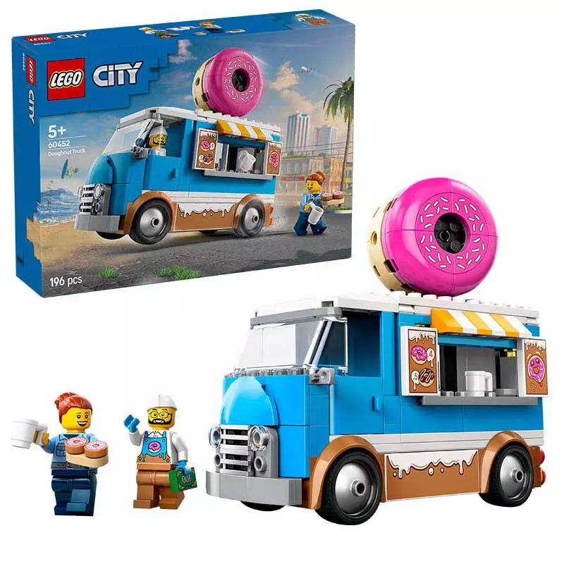 LEGO City Donuttruck voor kinderen vanaf 5 jaar 60452