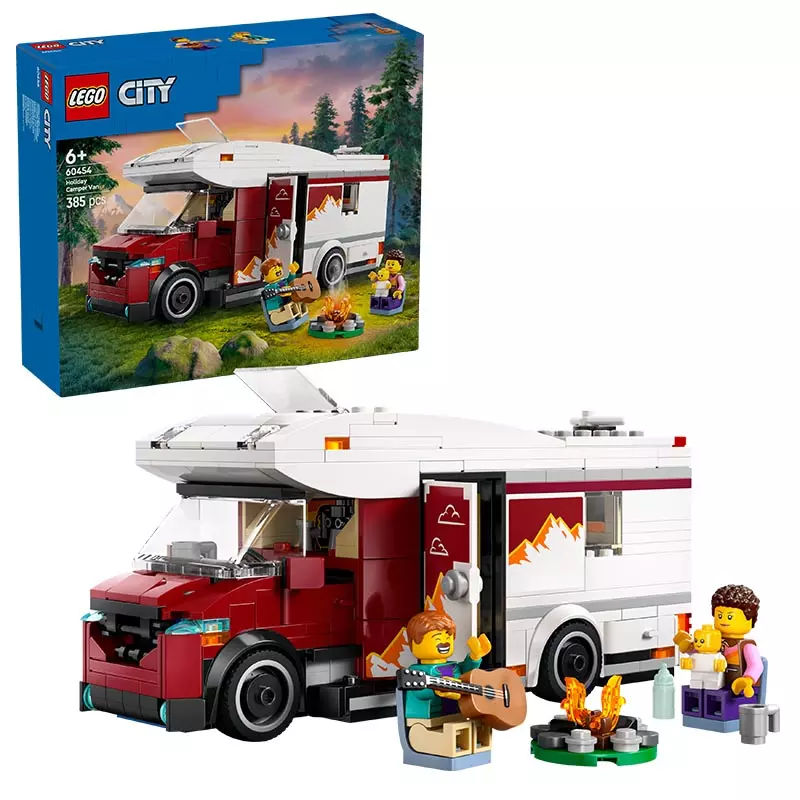 LEGO City Avontuurlijke camper speelgoedvoertuigset 60454