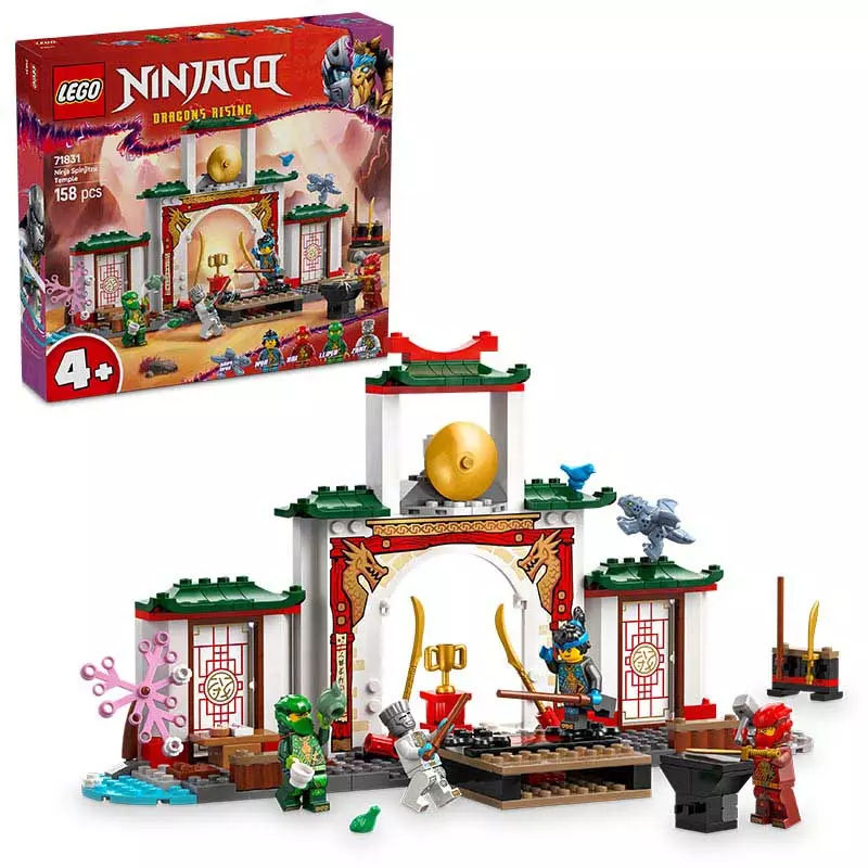 LEGO Ninjago Spinjitzu ninjatempel actiespeelgoed 71831