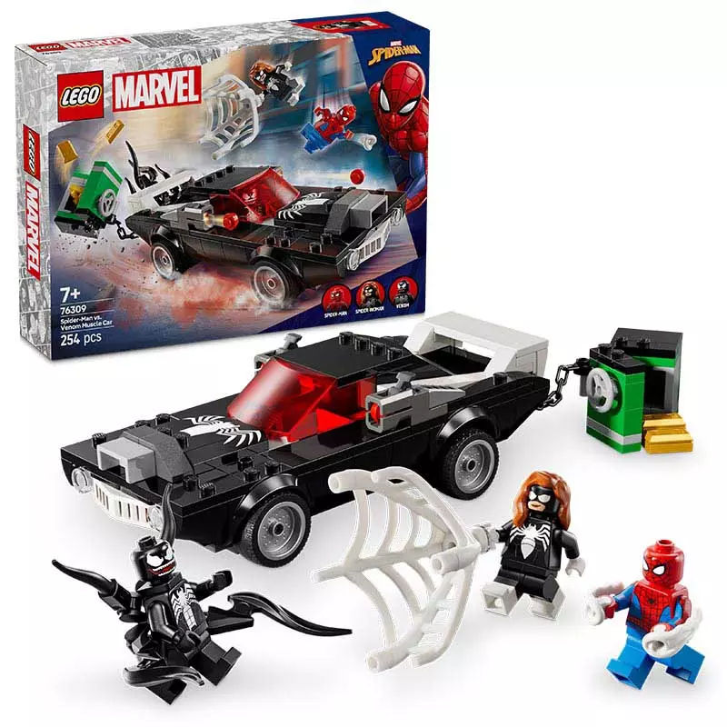 LEGO Super Heroes Marvel Spider-Man vs. Venoms klassieke auto 76309