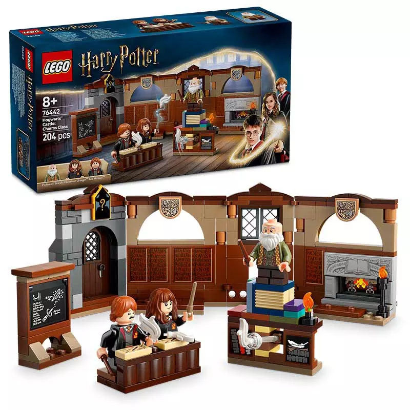 LEGO Harry Potter Kasteel Zweinstein™: toverspreukenles, tovenaarsspeelgoed voor kinderen 76442