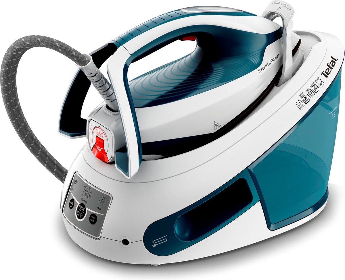 Tefal SV8111 Express Power Strijksysteem Blauw