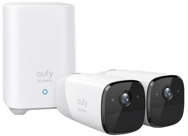 Eufy eufyCam 2 Pro Rond IP-beveiligingscamera Binnen & buiten 2048 x 1080 Pixels Muur