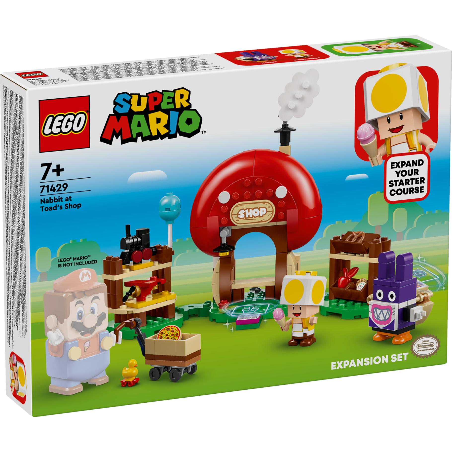 LEGO Super Mario Uitbreidingsset: Nabbit bij Toads winkeltje 71429