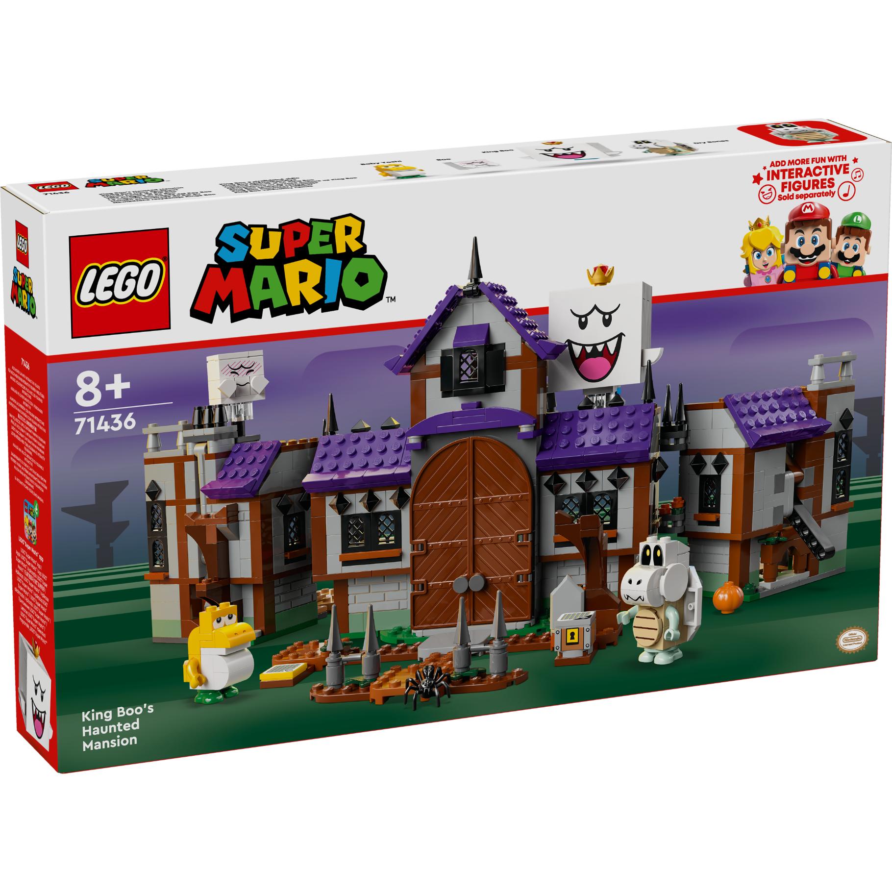 LEGO Super Mario King Boo's spookhuis set 71436 Super Mario