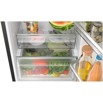 BOSCH KGN39VXBT Serie 4 Vrijstaande Koel-vriescombinatie - Blacksteel