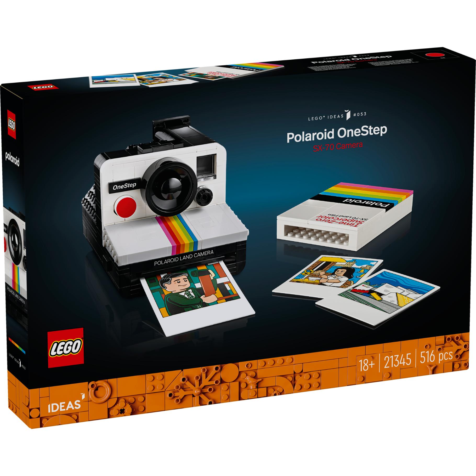 LEGO IDEAS Polaroid SX-70 camera 21345