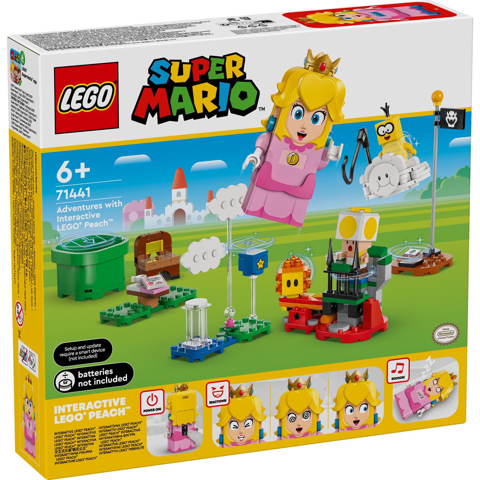 LEGO Super Mario Avonturen met interactieve LEGO Peach™ 71441 Super Mario