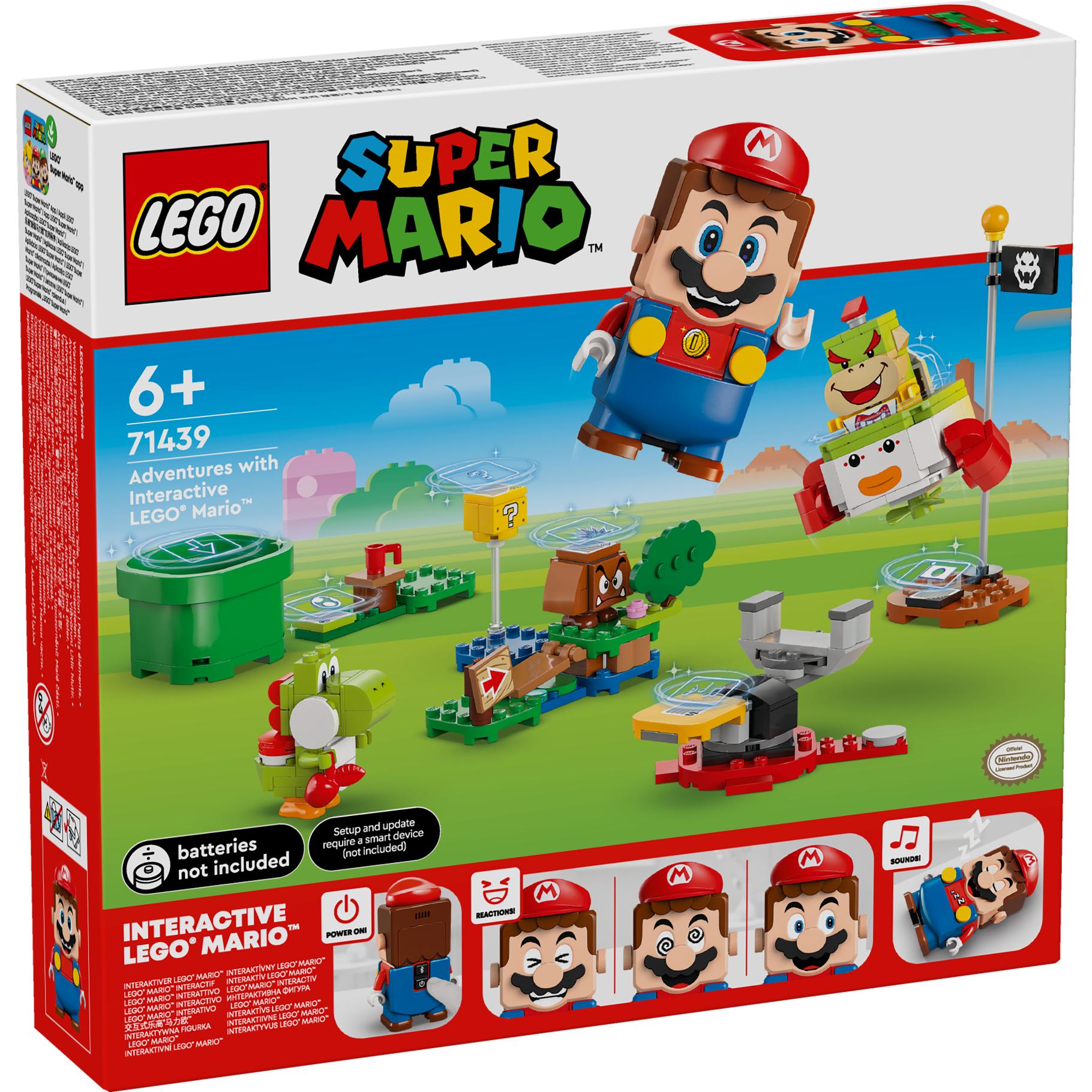 LEGO Super Mario Avonturen met interactieve LEGO Mario™ 71439 Super Mario