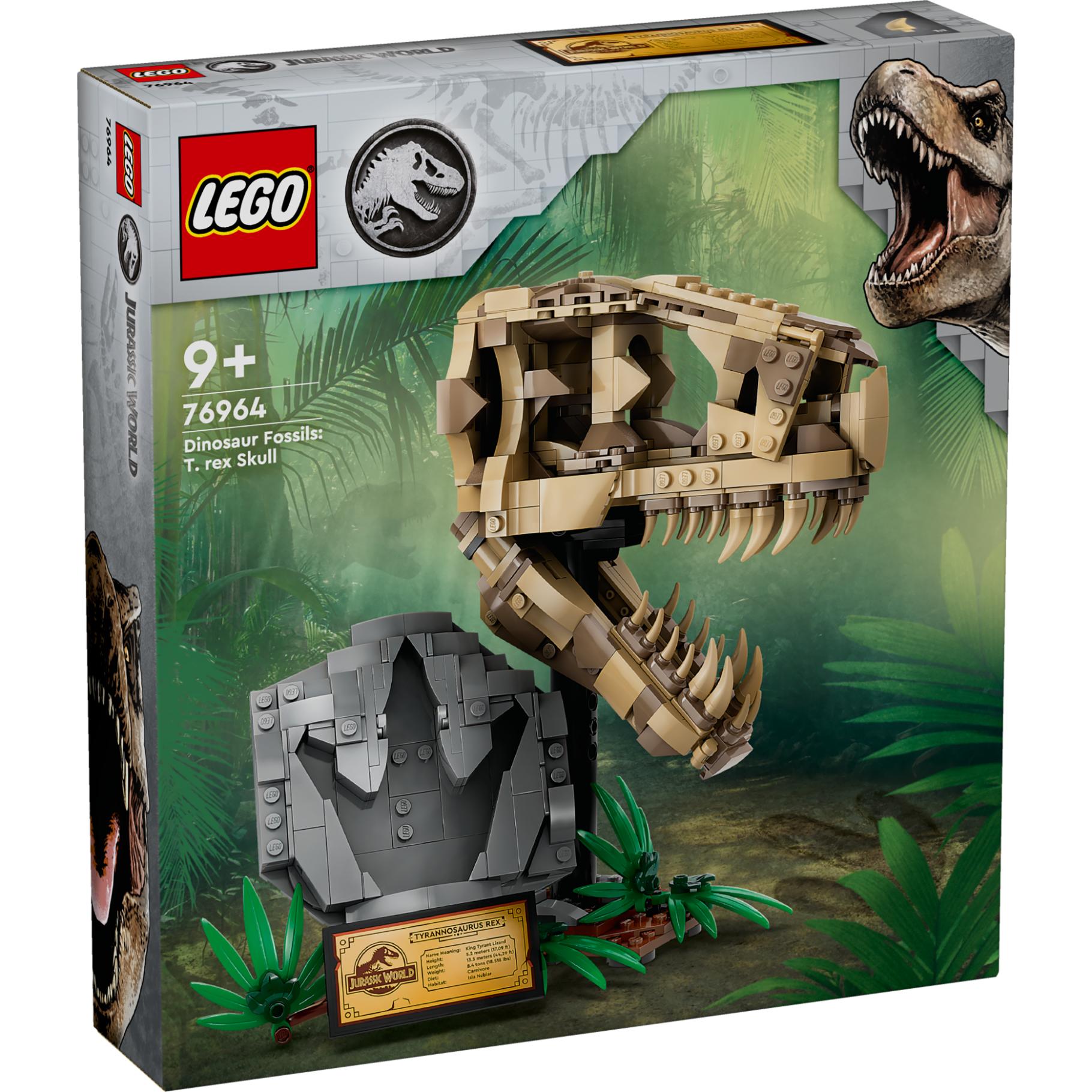 LEGO Jurassic World Dinosaurusfossielen: T. rex schedel 76964