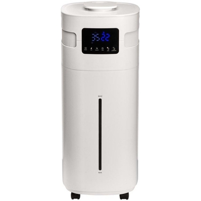 Qlima H 824 - Luchtbevochtiger - Ionisator - 20L Reservoir - Hygrometer - Fluisterstil
