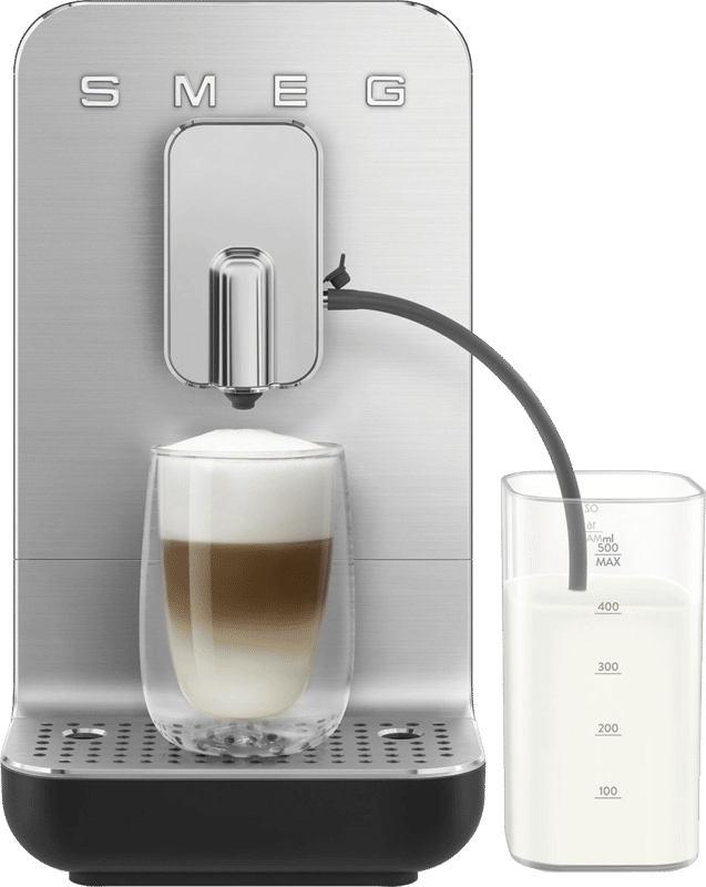 SMEG BCC13BLMEU Automatische Koffiemachine met Melksysteem - Zwart