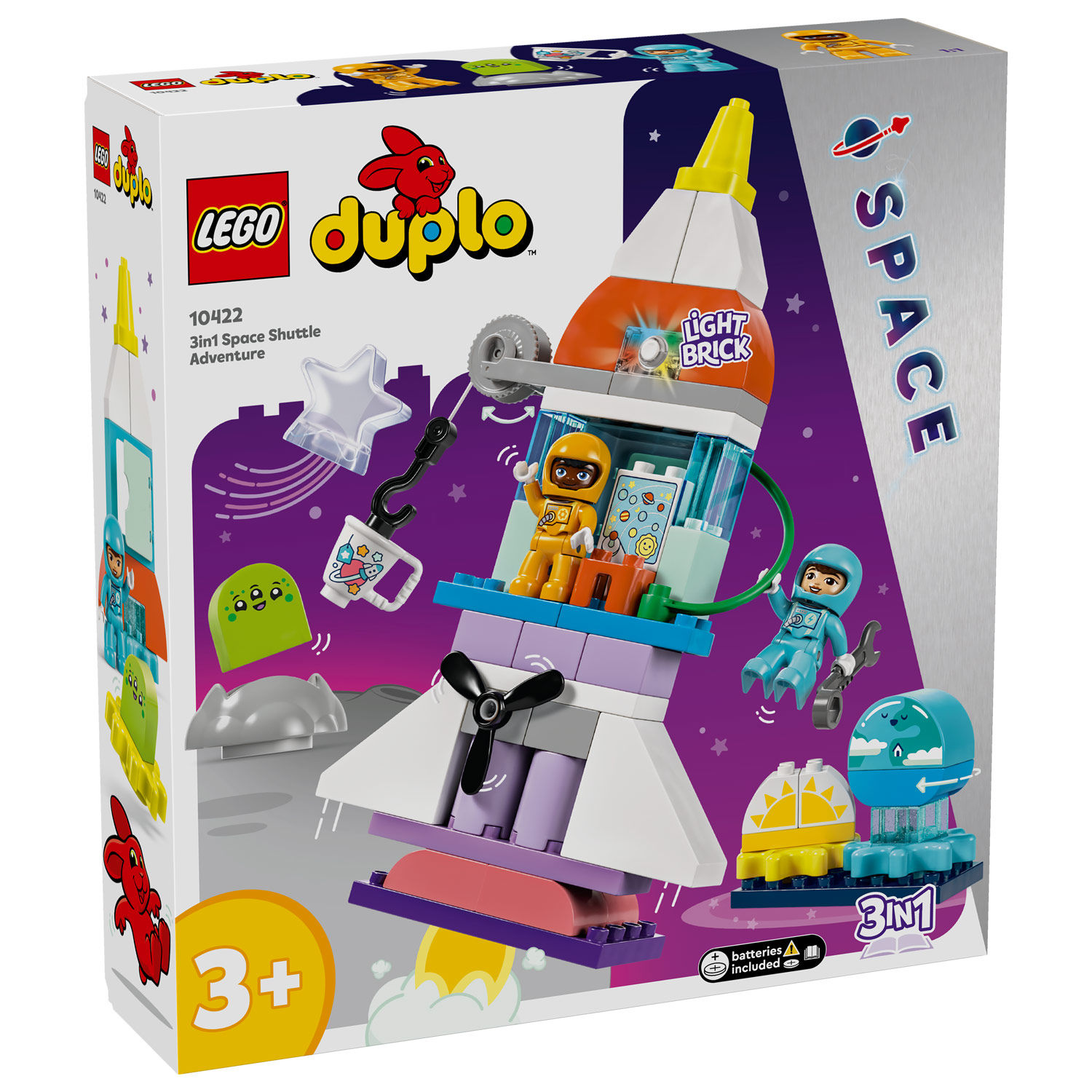 LEGO Duplo 3-in-1 ruimteavontuur 10422