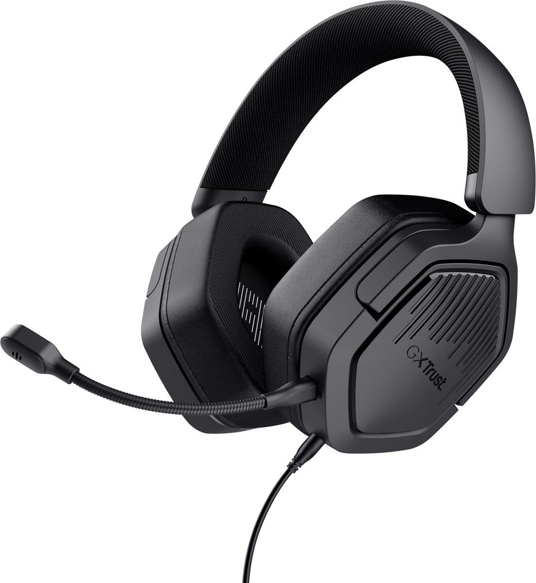 Trust GXT492 Carus Headset Bedraad Hoofdband Gamen Zwart