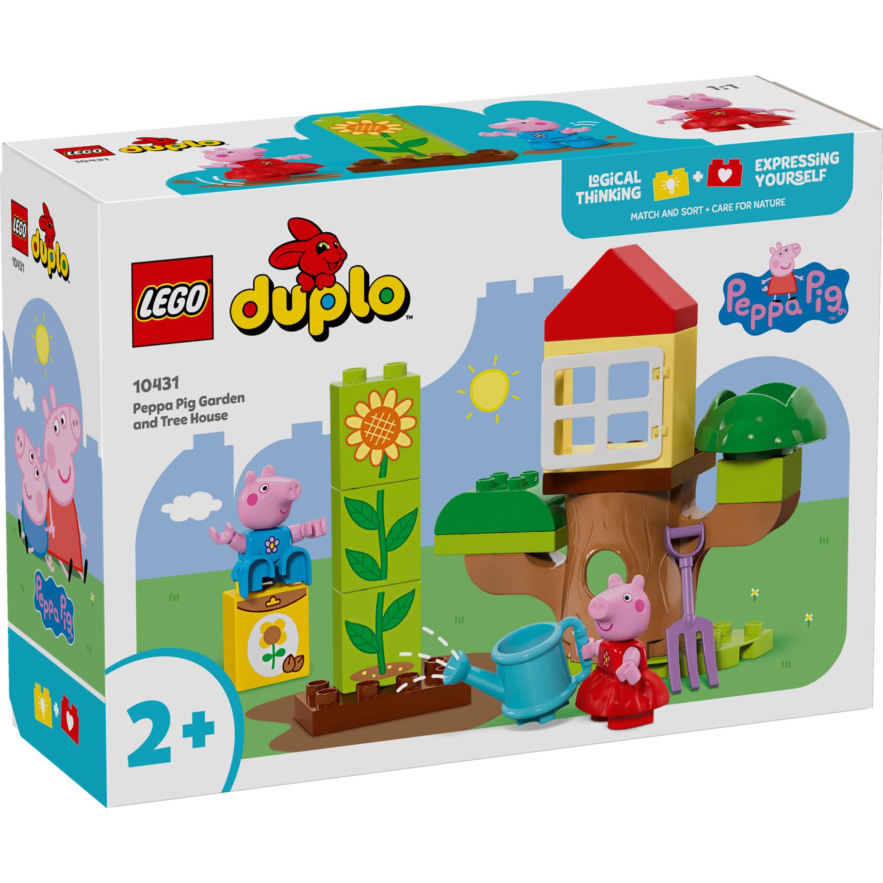 LEGO Duplo Peppa Big tuin en boomhut 10431