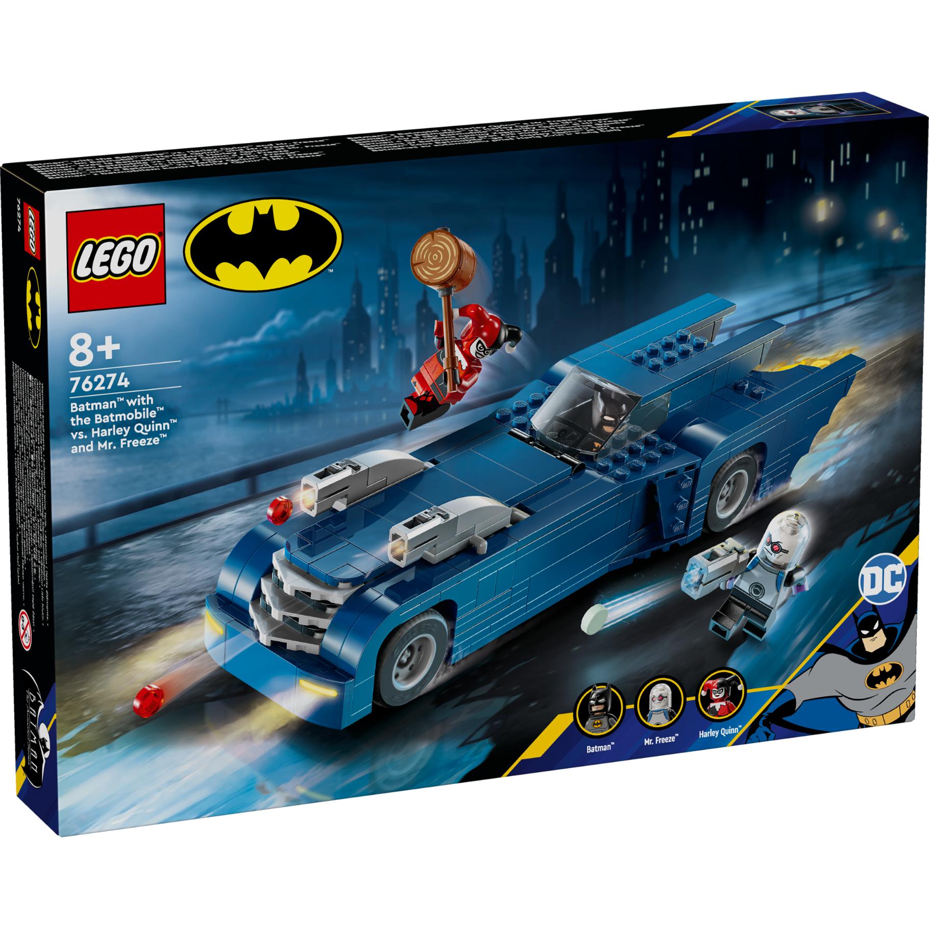 LEGO Super Heroes Batman met de Batmobile vs. Harley Quinn en Mr. Freeze 76274