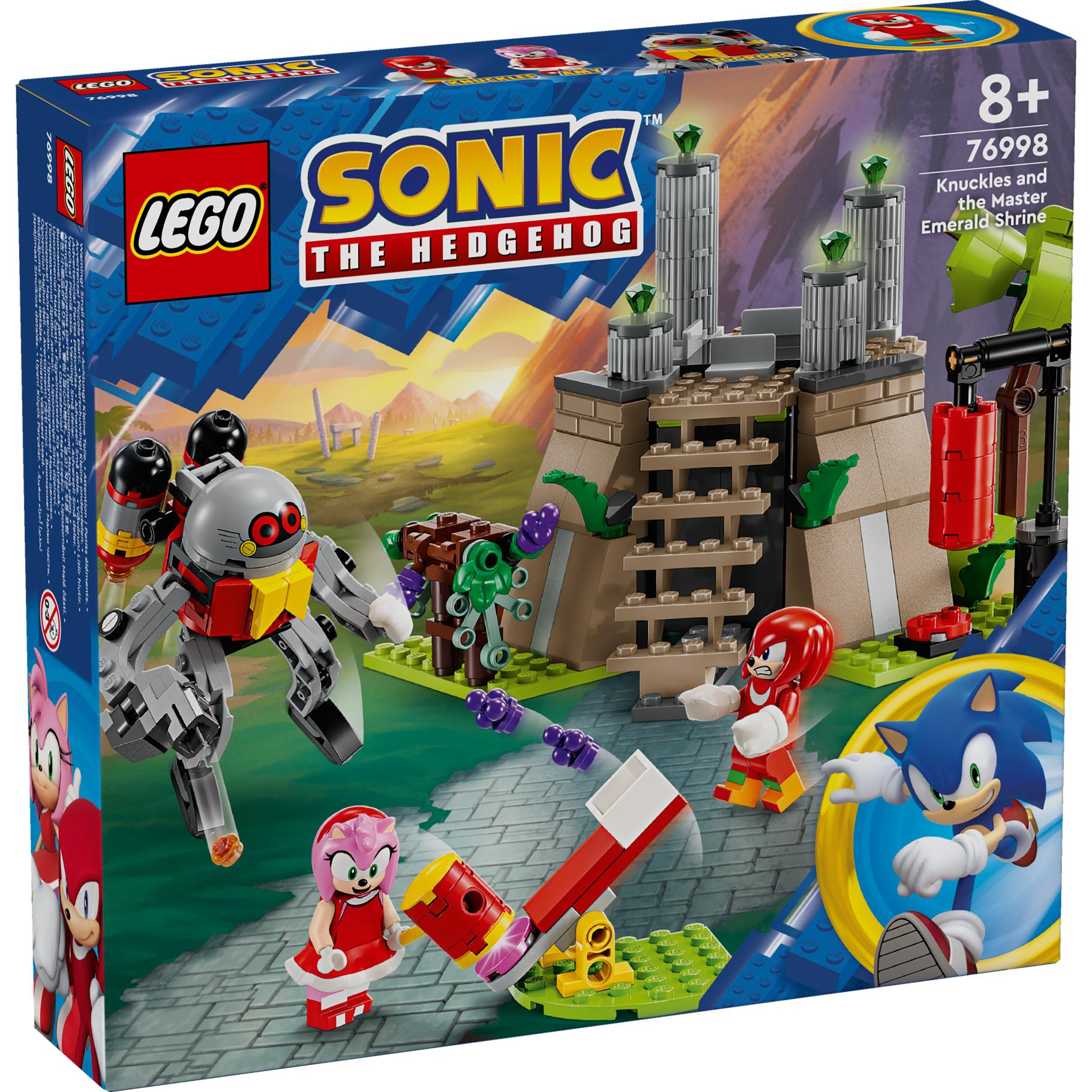 LEGO Sonic the Hedgehog the Hedgehog™ Knuckles en de Master Emerald tempel 76998 Sonic