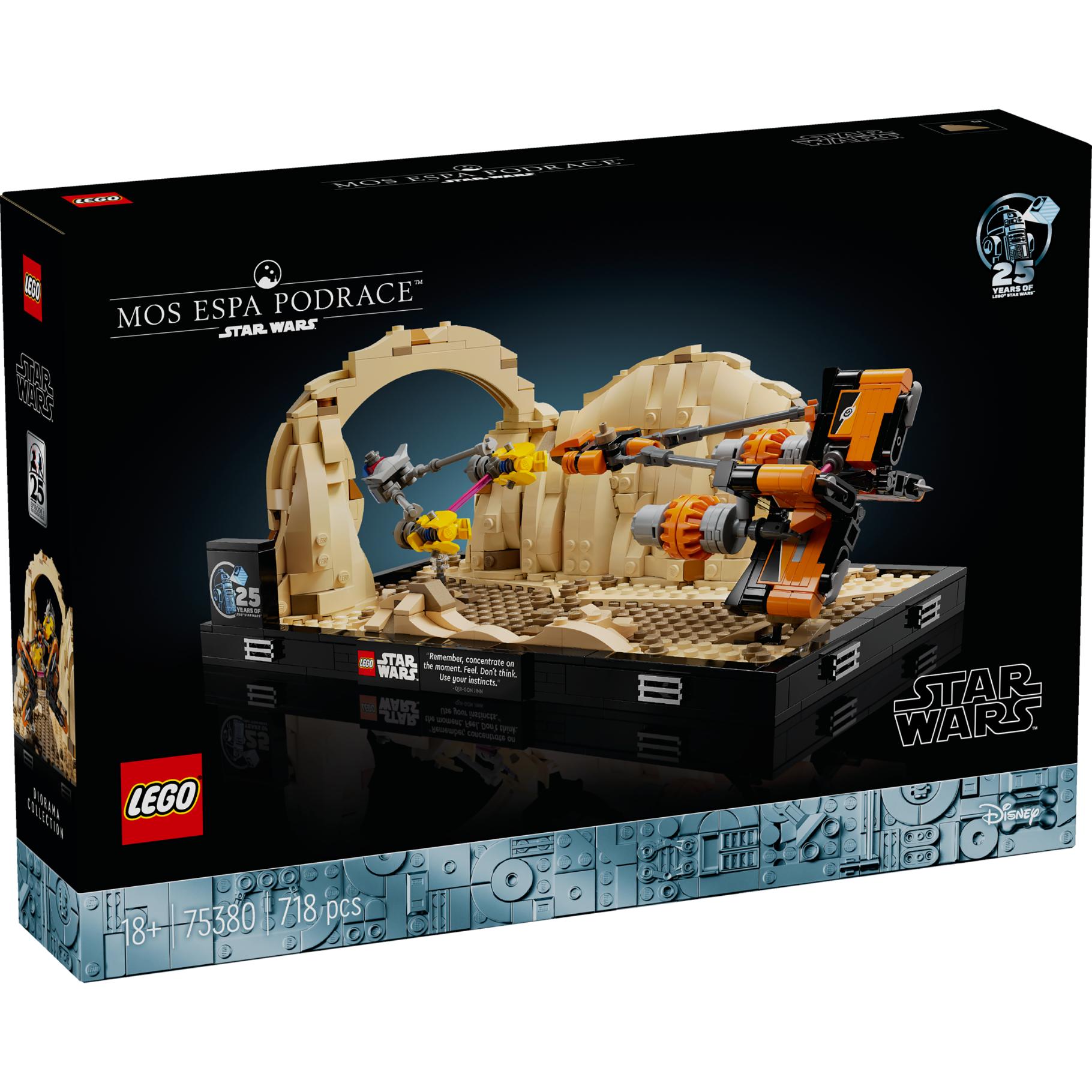 LEGO Star Wars Mos Espa Podrace diorama 75380