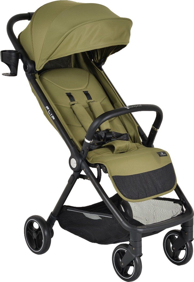 Cangaroo Flip Dark Forest Green Wandelwagen 13792