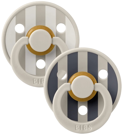 Bibs Studio Sand Mix 0-6 mnd 2 Stuks Fopspeen 11022105