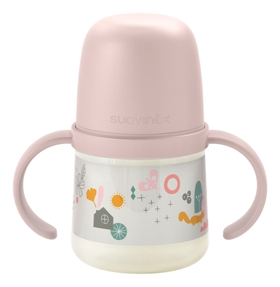 Suavinex A Walk In The Park Nude 150ml Drinkfles met Handvatten SXSAZ1083041