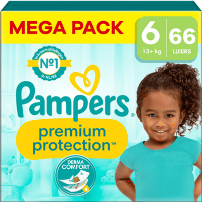 Pampers Premium Protection  luiers maat 6 - 66 stuks