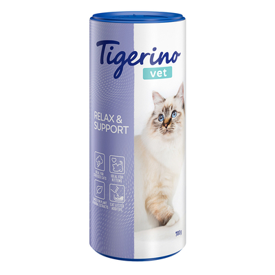 Tigerino Vet kattenbakvulling - Relax & Support - 2 x 0,7 liter