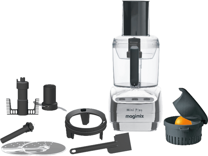 Magimix Le Mini Plus Mat Chroom