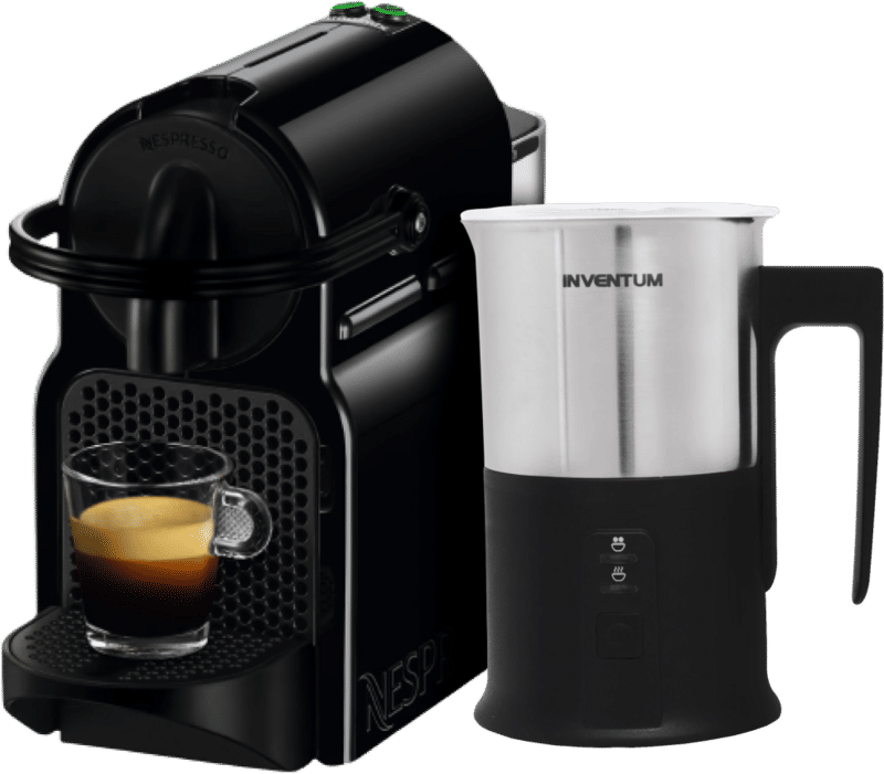 Magimix Nespresso Inissia M105 Zwart + Melkopschuimer