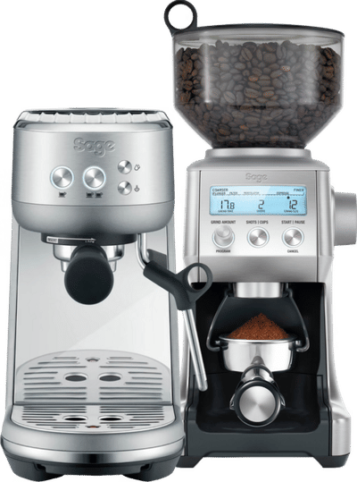 Sage the Bambino Stainless Steel + bonenmaler