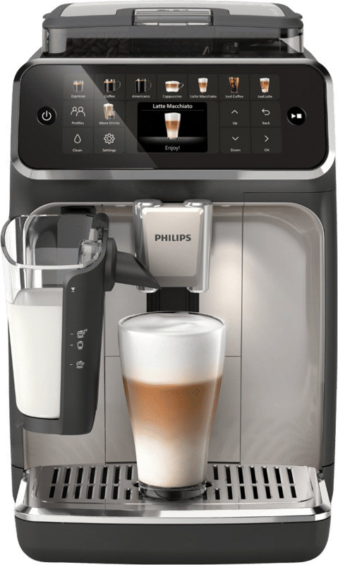 Philips volautomatische koffiemachine uit de 5500-serie, zwart (EP5547/90)