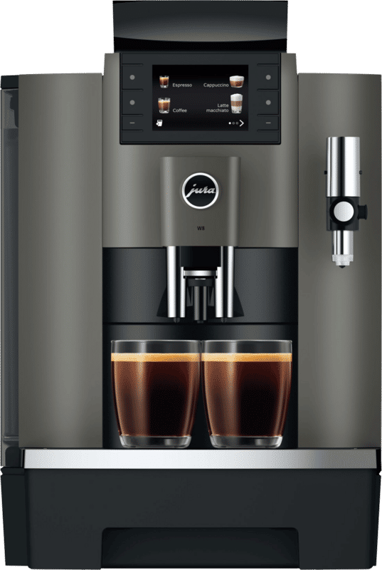 Jura W8 Professional - Volautomaat Espressomachine - Dark Inox