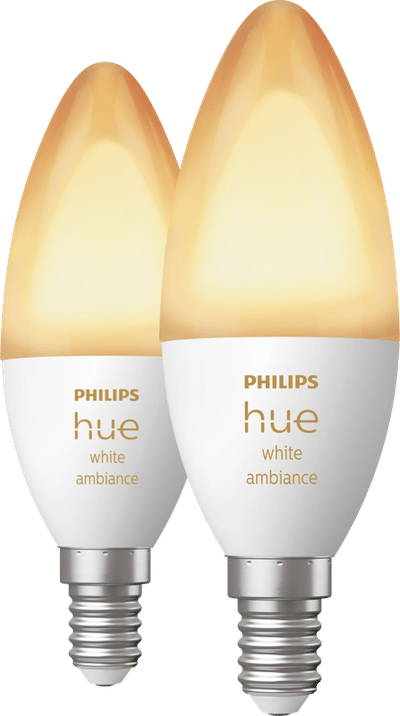 Philips Hue White Ambiance E14 Duo pack