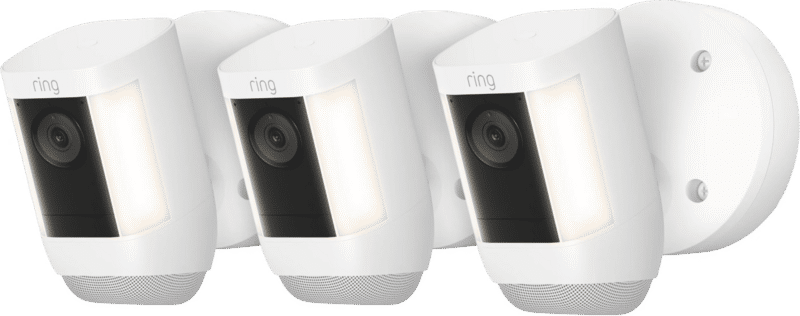 Ring Spotlight Cam Pro - Wired - Wit - 3-pack