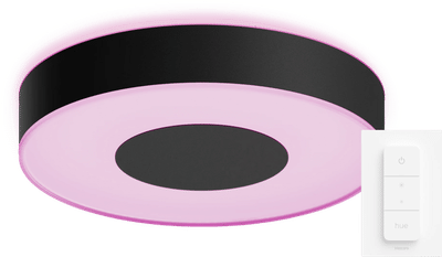 Philips Hue Infuse M plafondlamp White and Color Zwart + dimmer