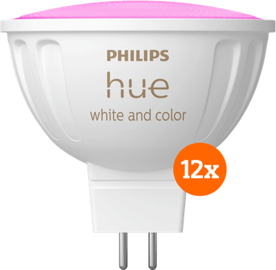 Philips Hue spot White and Color MR16 12-pack