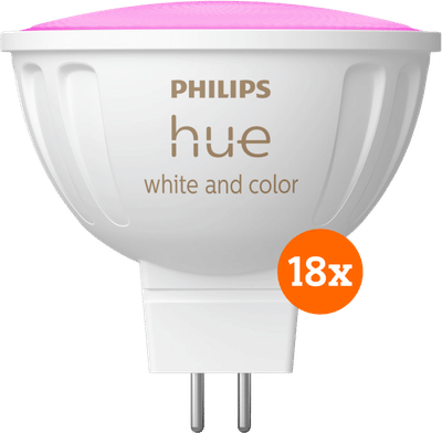 Philips Hue spot White and Color MR16 18-pack